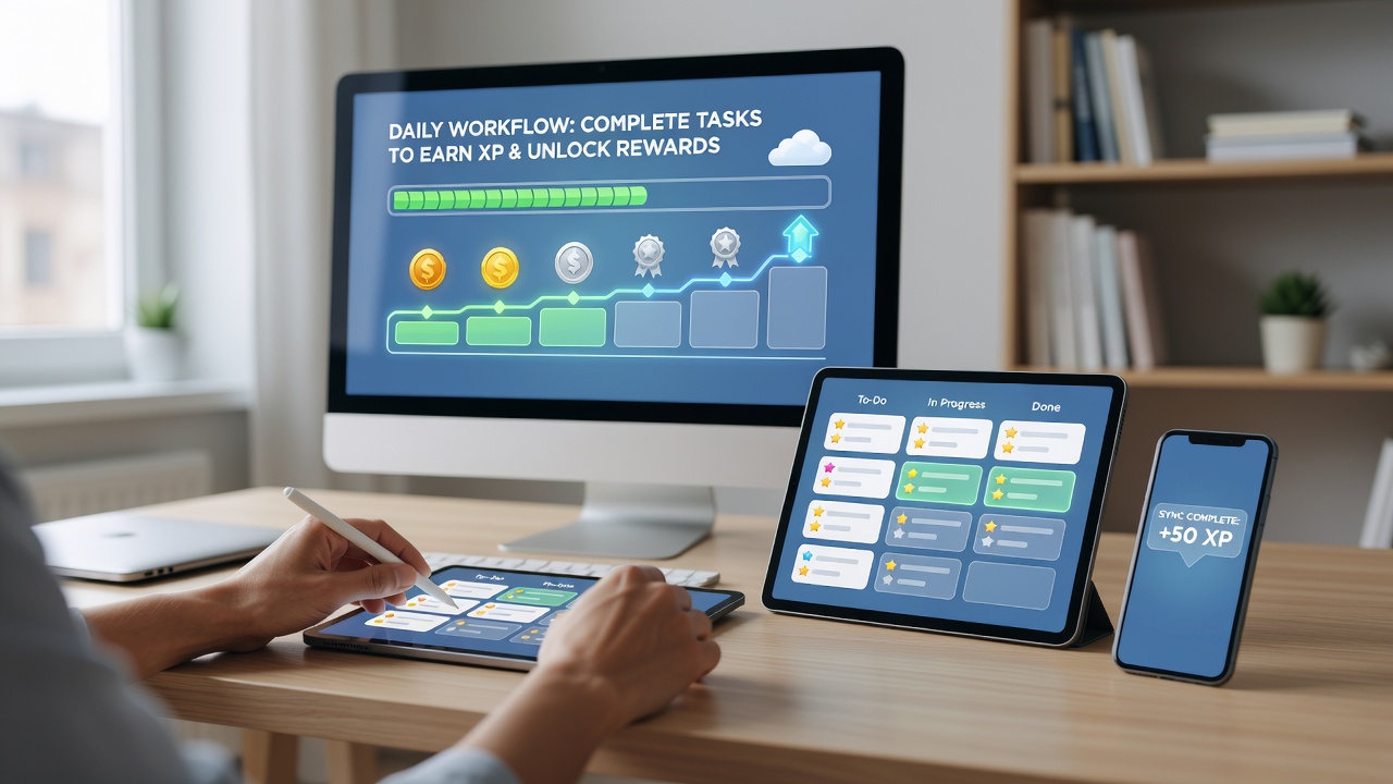 How Gamification Mechanics Reshape Daily Workflows for Remote Professionals Relying on Cloud-Synced Note Systems